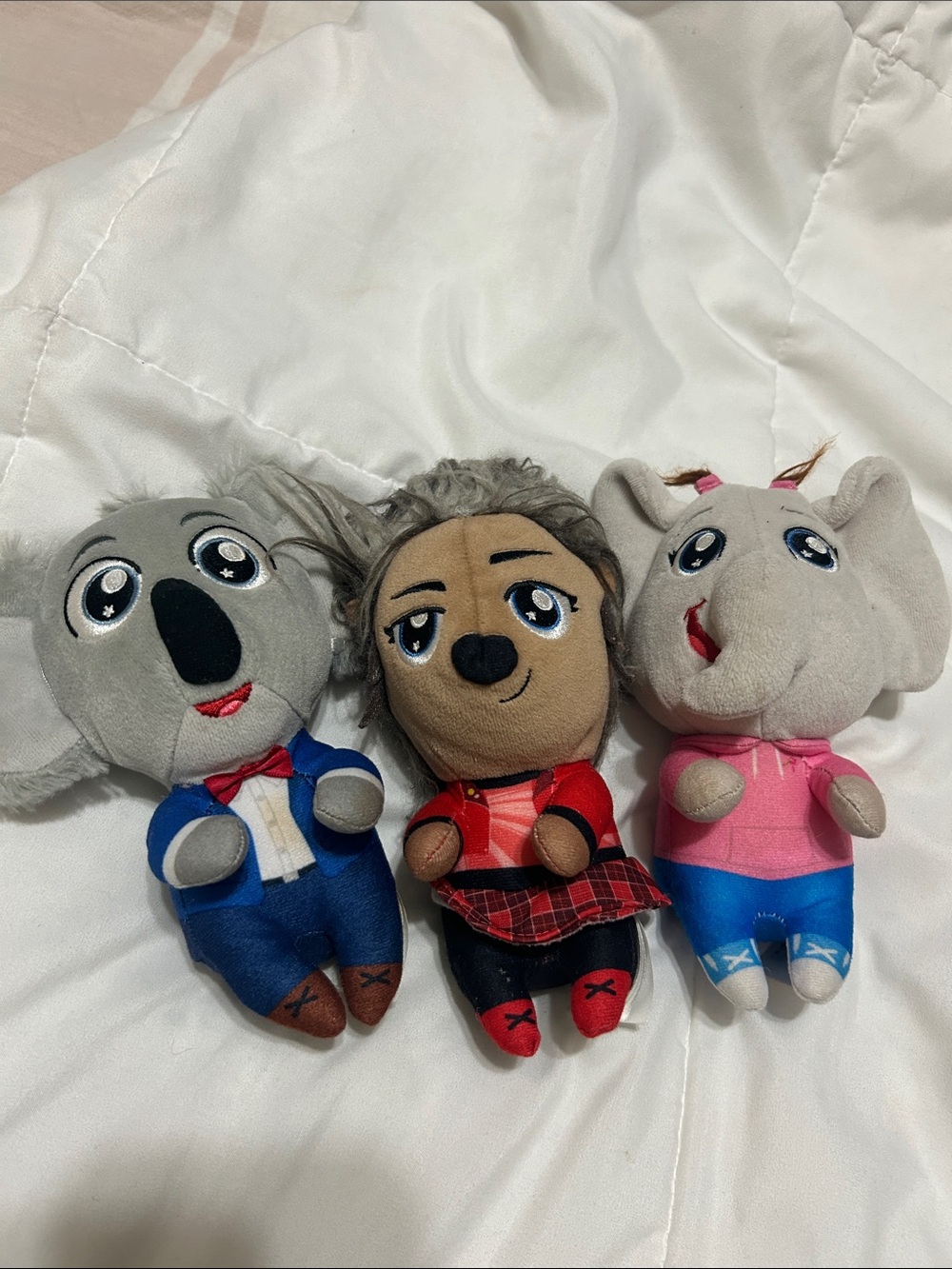 Sing 2 Plush Character Trio